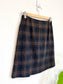 Vintage Wool Mini Skirt (Size 2)