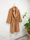 Abercrombie & Fitch "Double-Cloth Belted Wool-Blend Coat (Size S/M)