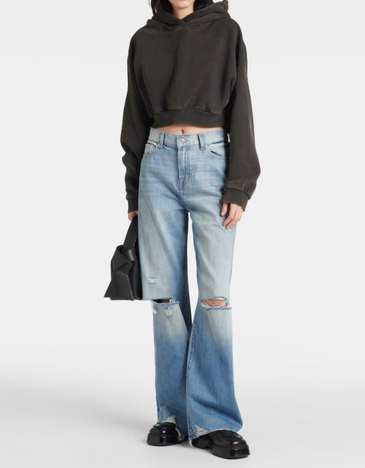 7 For All Mankind "Scout Wanderlust Jeans In Blue" NWT (Size 25)