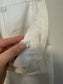 Massimo Dutti High Waist Wide Leg Jeans in White (Size 12)