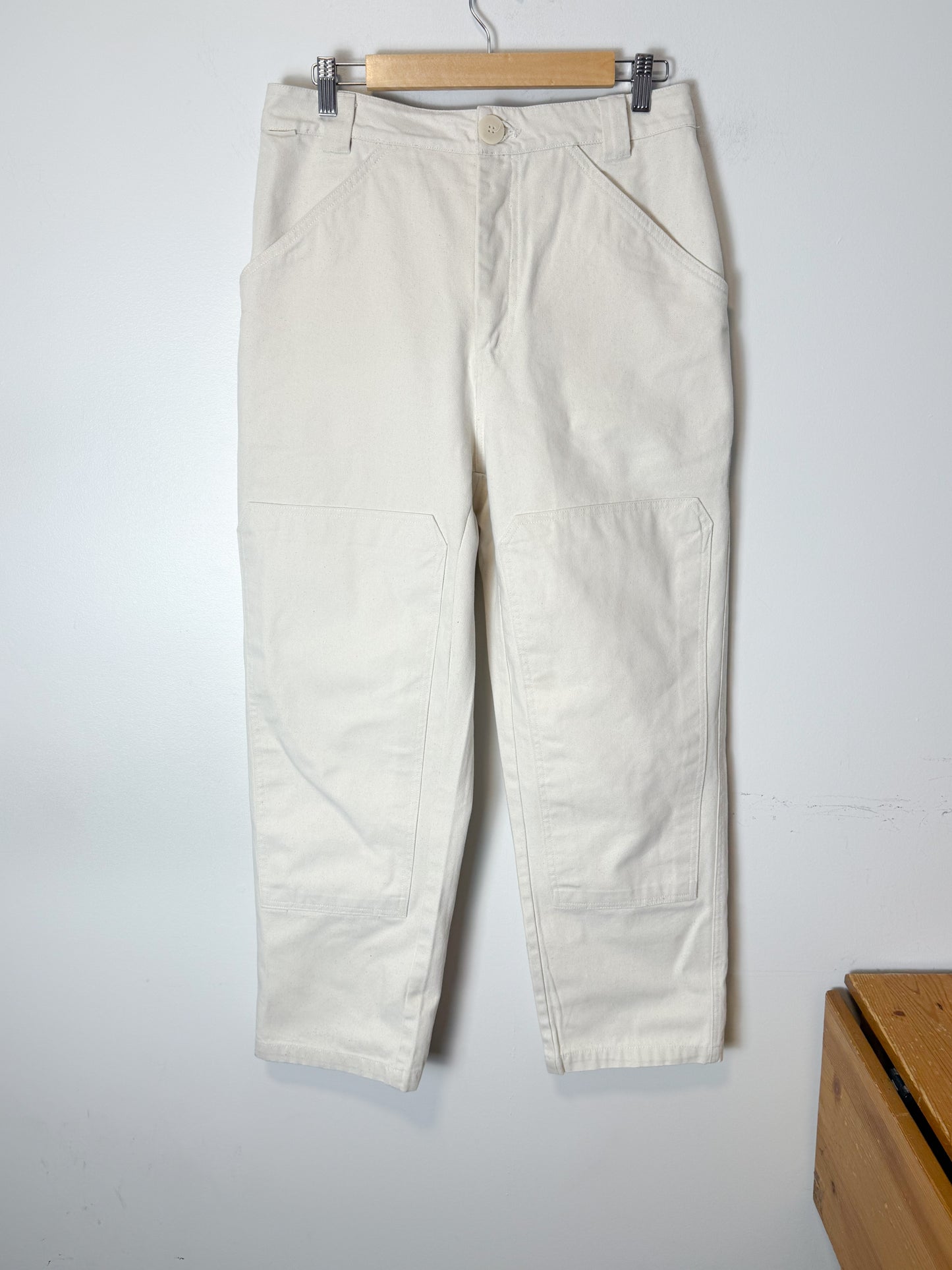 Shelter Brewers Pants in Canvas Natural (Size L)