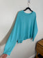 Athleta "Sundown Sweatshirt 2.0" in Aqua (Size L)