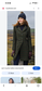 Jack Murphy Dublin "Isabella Tweed Coat in Green" (Size M)