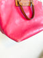 Dooney & Burke "Juliette Satchel Purse in Hot Pink"