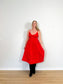 Torn by Ronny Kobo "Monica Dress in Red" (Size S/M)