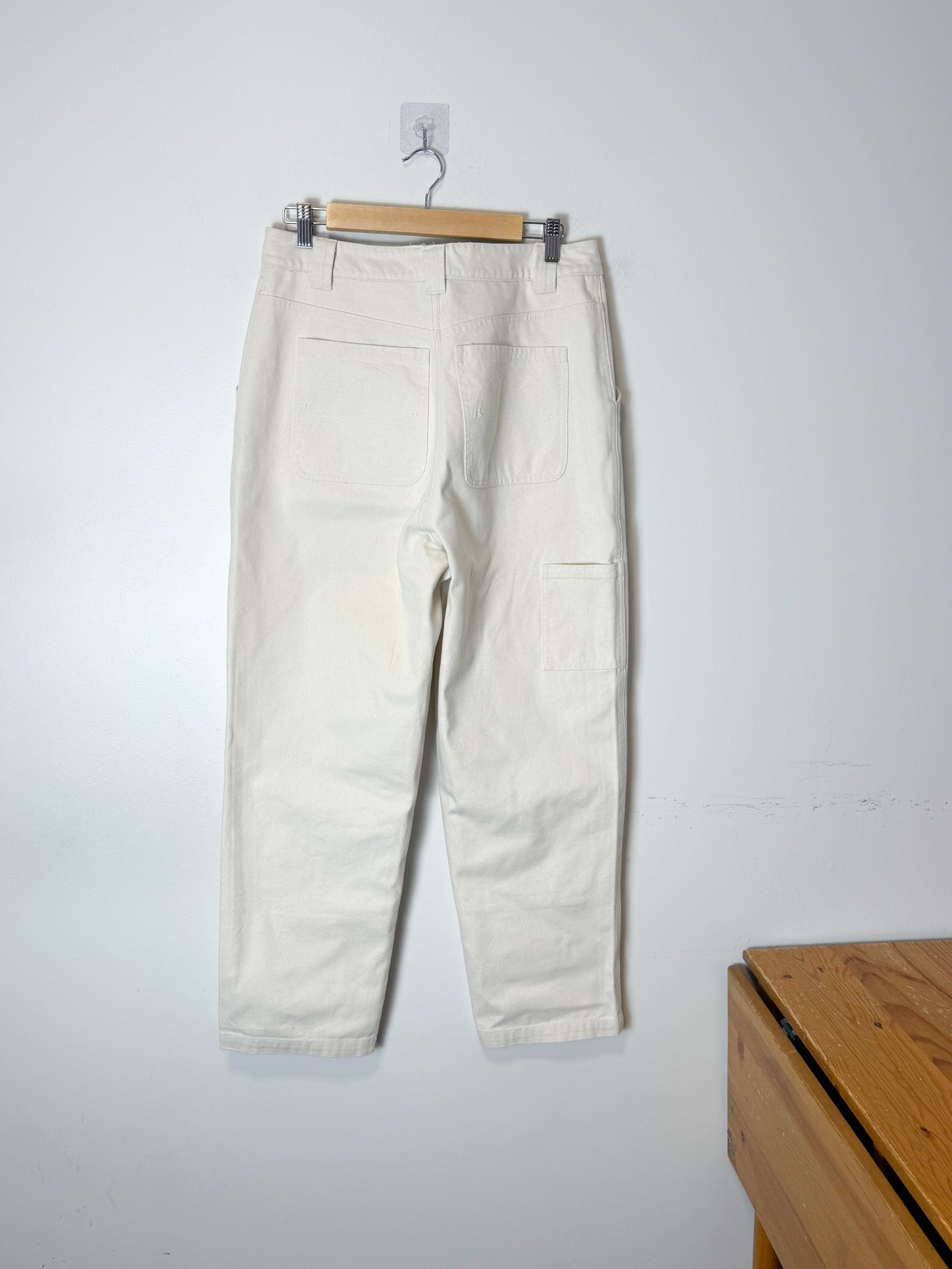 Shelter Brewers Pants in Canvas Natural (Size L)