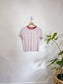 Everlane Striped T-Shirt in Red/White (Size M)