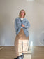 AFRM Light Wash Denim Jacket (Size M/L)