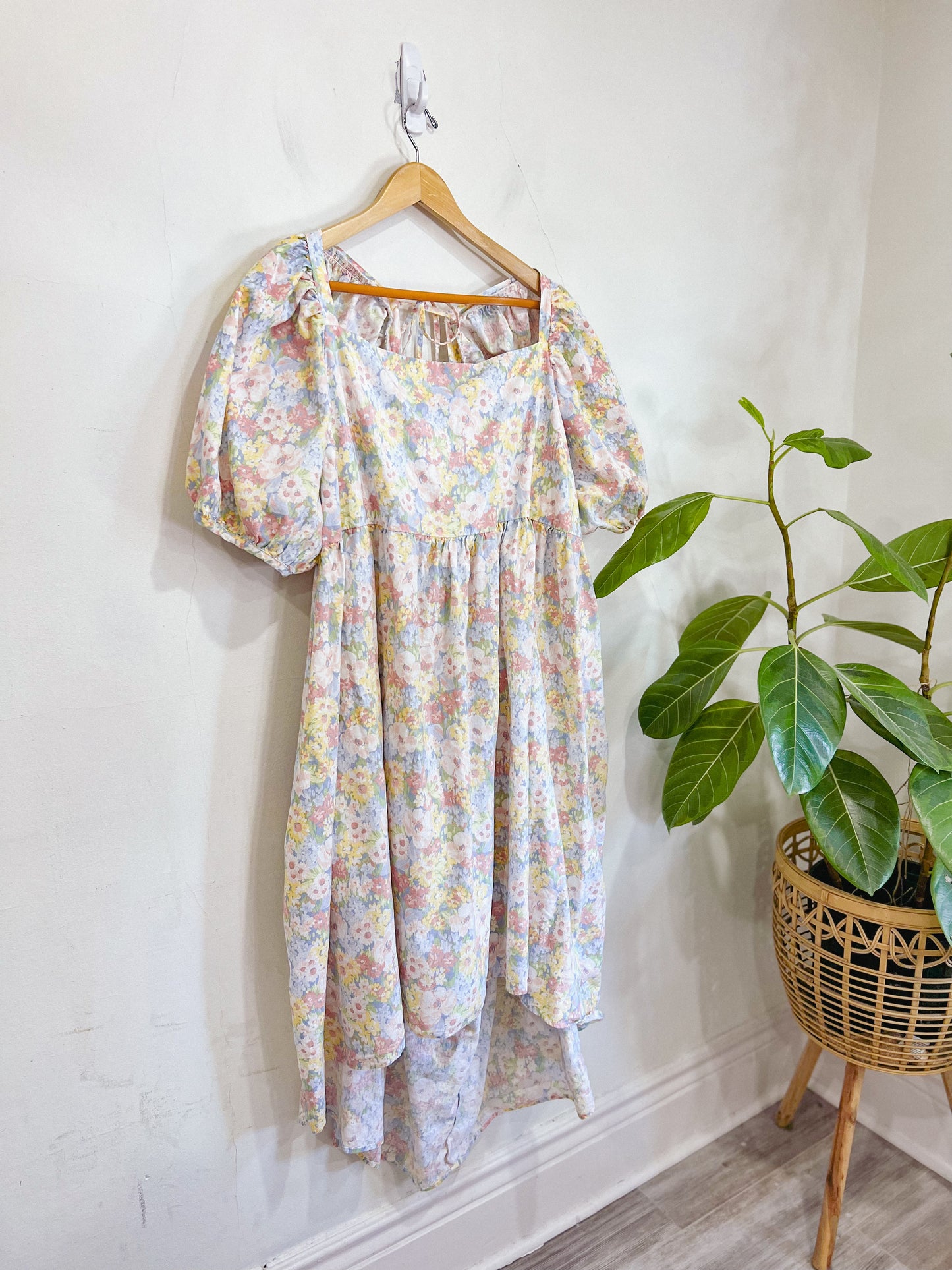 Jillian Harris x Joe Fresh Floral Linen Dress (Size 3X)