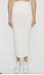 BLEUSALT Sustainable  "The Tube Skirt in Sand" (Size S)