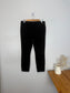 MOTHER "The Looker Ankle Fray Jeans in Black" (Size 28)
