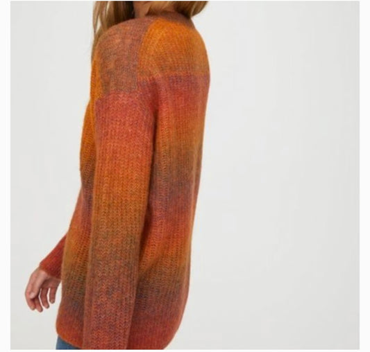 Wilfred Free Sunset Ombre Wool "Cosmic Crewneck" (Size M/L)