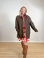 Vintage Danier Leather Coat in Brown (Size L)