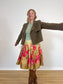 Vintage Jones New York Floral Silk Skirt - SOLD AS IS(Size L)