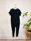 Smash & Tess "The Anyday Romper in Black" (Size L)