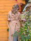 Anthropologie NVLT Embroidered Trench Coat (Size XL)