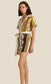 Soleil Soleil Sustainable Designer Brodie Linen Mini Dress (Size S)