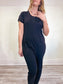 Smash & Tess "The Anyday Romper in Black" (Size L)