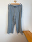 Lululemon "Softstreme High-Rise Straight-Leg Cropped Pant in Belgium Blue" (Size 10)