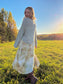 L'ENVERS Sustainable Knitwear "Organic Cotton Cropped Sweater in Mint Green" (Size L)