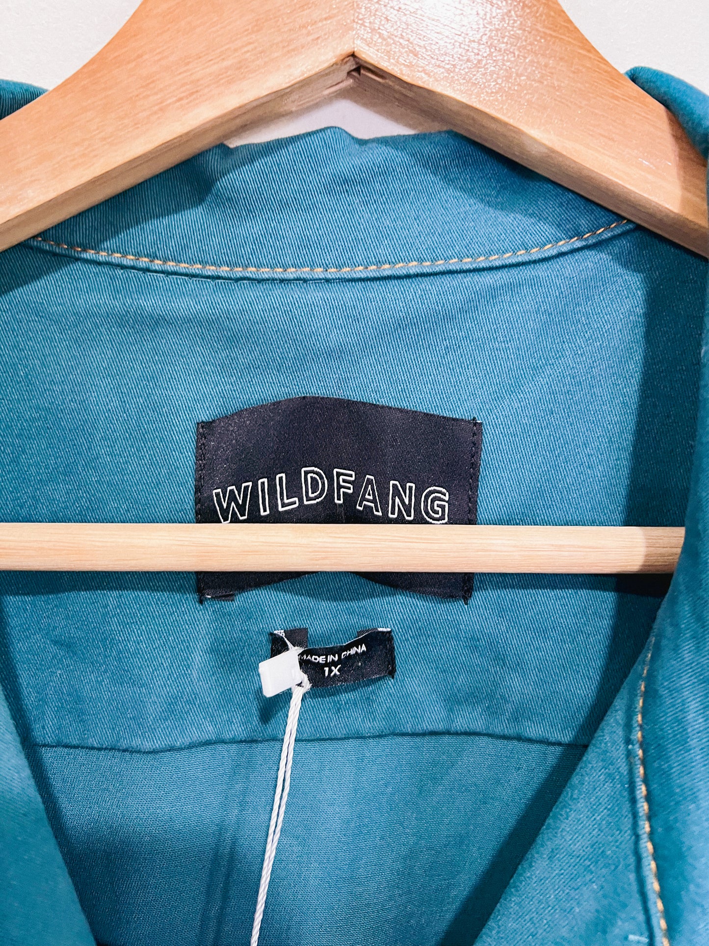 WILDFANG "The Essential Coverall in Dark Teal" NWT (Size 1X)