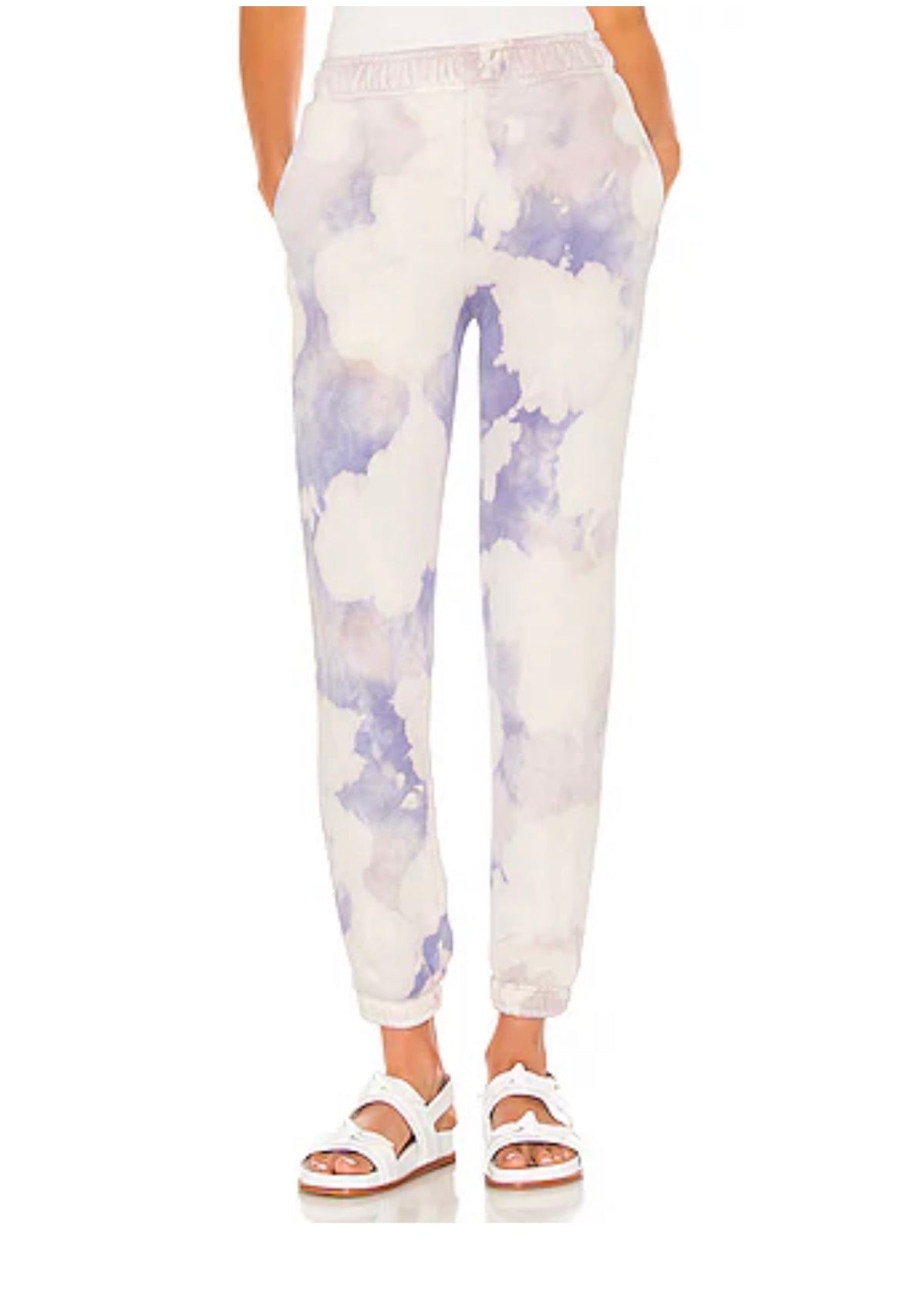 Cotton Citizen "Brooklyn Sweatpants in Lilac Blast" (Size M)