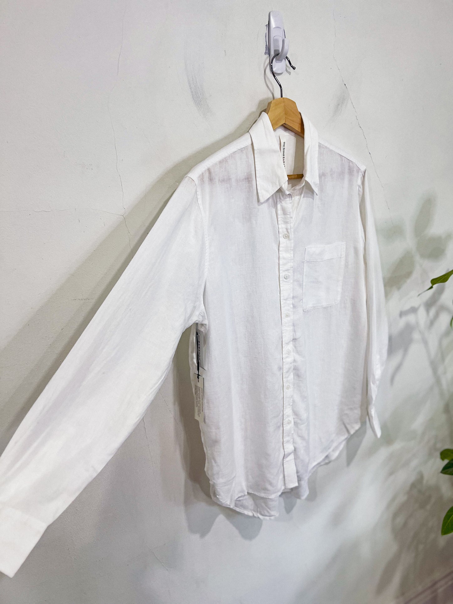 Babaton "Elizabeth Shirt" in White NWT (Size XS/S)