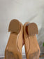 Miista Lond "Taissa Nude Leather Block Heel" (Size 37)