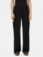 Eileen Fisher "Flex Tencel Ponte Straight Pant in Black" (Size M)