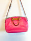 Dooney & Burke "Juliette Satchel Purse in Hot Pink"