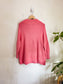 Free People Ottoman Slouch Tunic Sweater/Dress in Bubblegum Pink (Size XS-M)