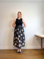 Gudrun Sjoden Floral Cotton Midi Skirt (Size L)