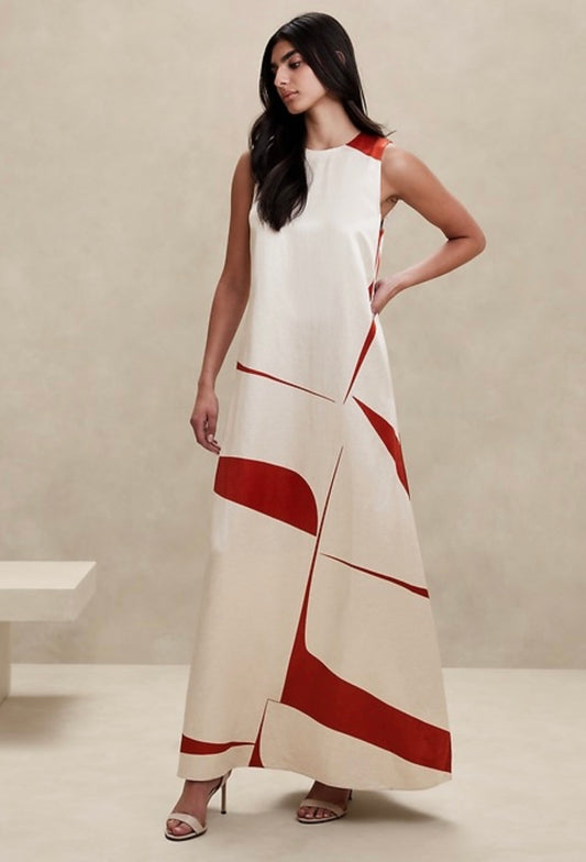 Banana Republic "Lalia Satin Maxi Dress" SOLD AS IS (Size XS/S)