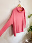 Free People Ottoman Slouch Tunic Sweater/Dress in Bubblegum Pink (Size XS-M)