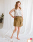 Cedar & Vine Slow Fashion "The Essential Tank in White" (Size XS-S)