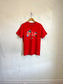 Palm Angels Designer "Union Jack Teddy Bear T-Shirt in Red" (Size Men's S)