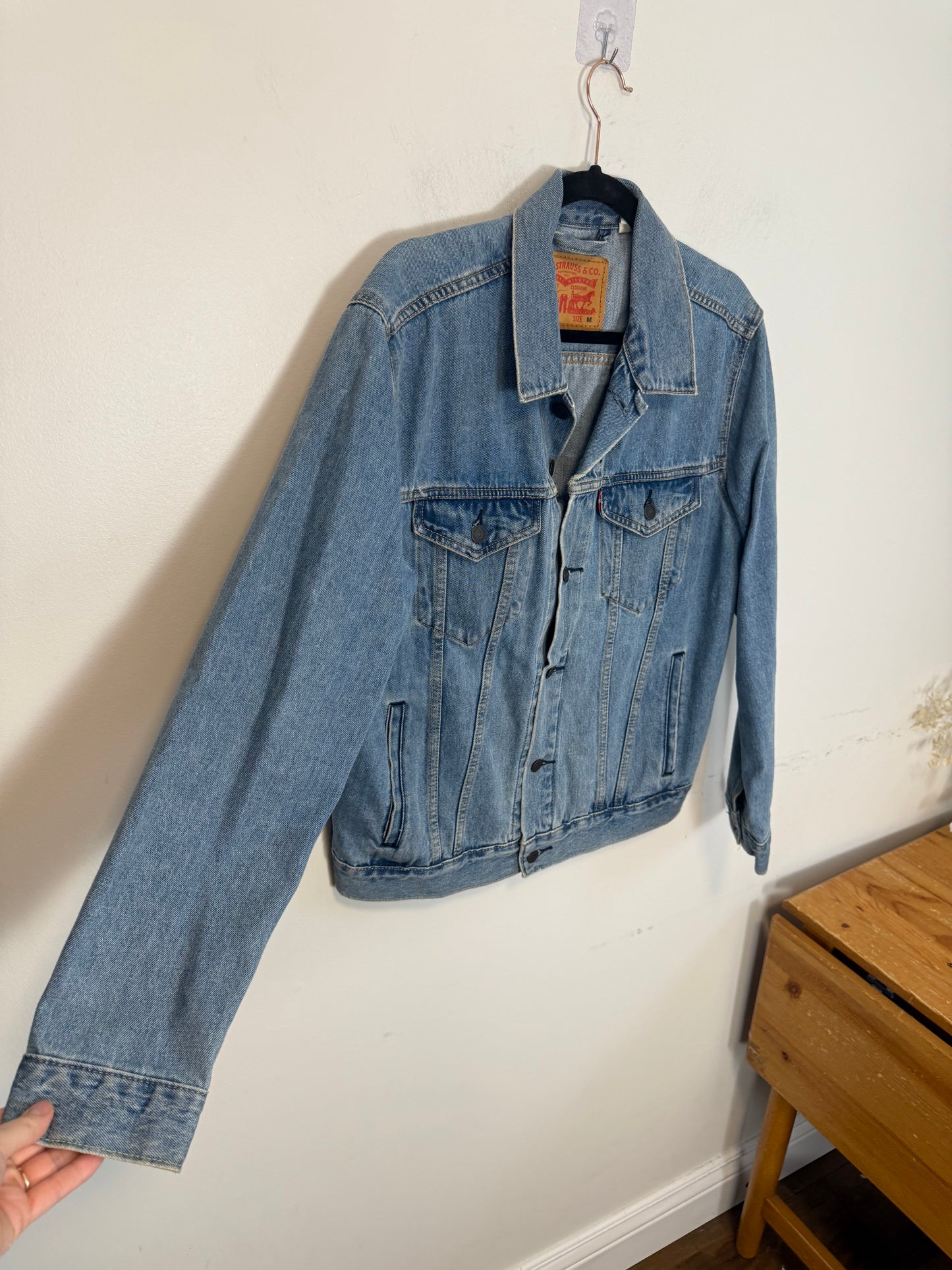 Levi’s Denim Jacket in Light Wash (Size M)