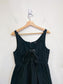 Who What Wear Front Lace Up Dress in Black (Size L)