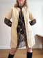 Spartina 449 Zip Front Utility Dress in Eggshell (Size L/XL)