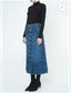 NOEND Denim "Rachel Utility Maxi Skirt" NWT (Size 25)