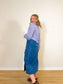SOVERE Studio "Taven Shirt in Cornflower Stripe" (Size M/L)