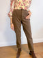 Abercrombie & Fitch "The 90s Straight Ultra High Rise Jeans in Brown" (Size 26)