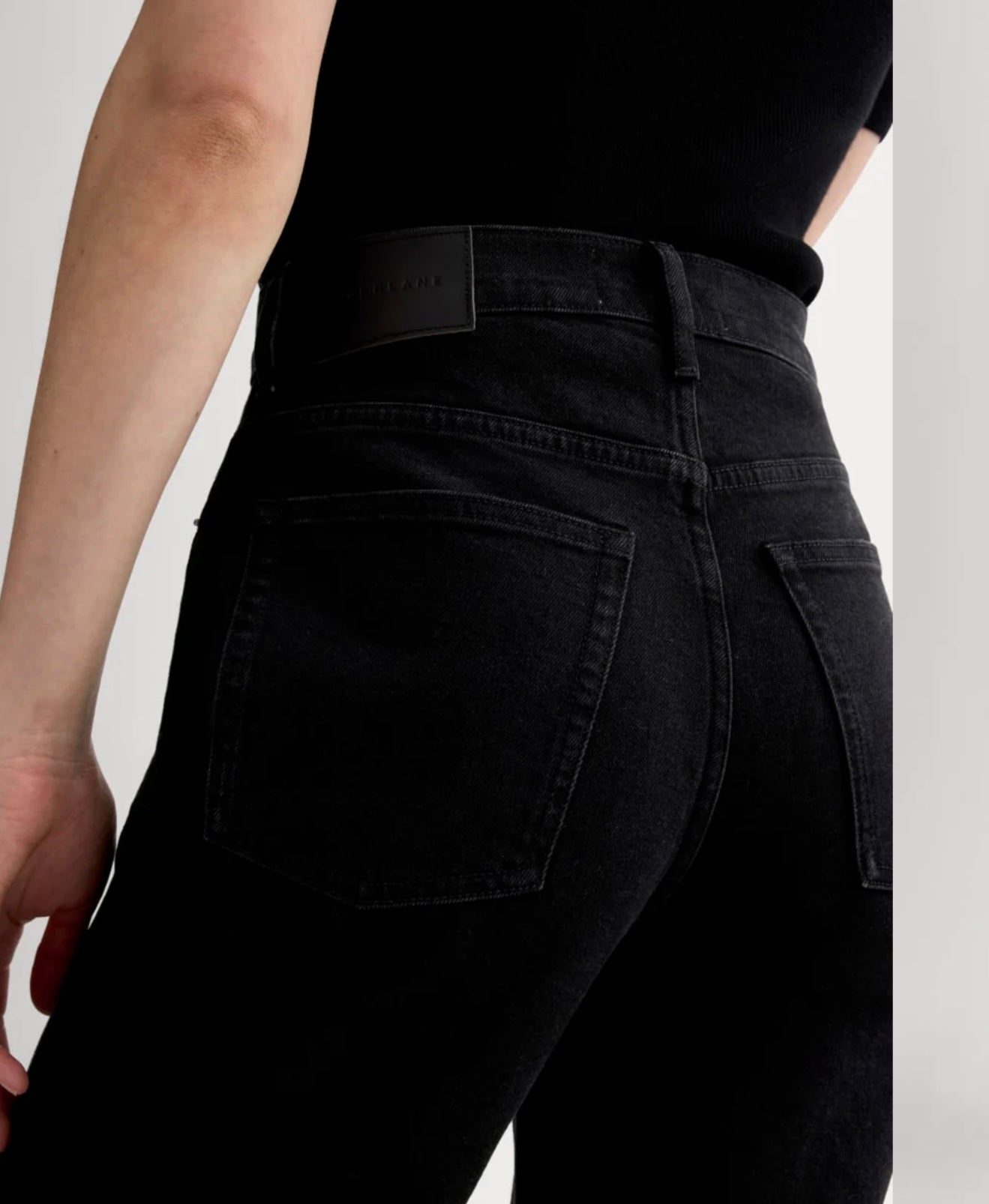 Everlane "The Way High Jean in Black" (Size 28)