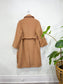 Abercrombie & Fitch "Double-Cloth Belted Wool-Blend Coat (Size S/M)