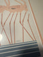 FLAMINGOLD Framed & Signed Print by Ikki Matsumoto (PICK UP OR LOCAL DELIVERY ONLY)