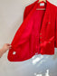 Vintage Red Blazer (Size L)