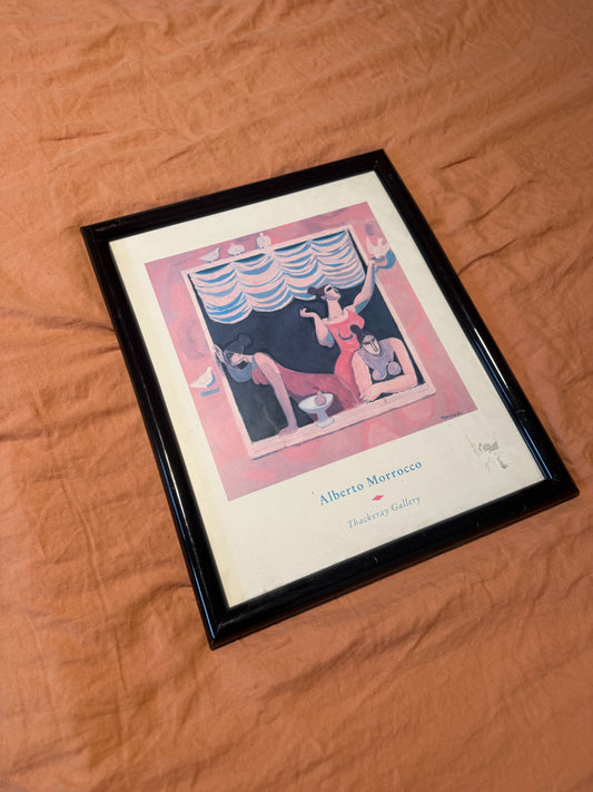 ALBERTO MORROCO Framed Print (PICK UP OR LOCAL DELIVERY ONLY)