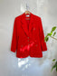 Vintage Red Blazer (Size L)