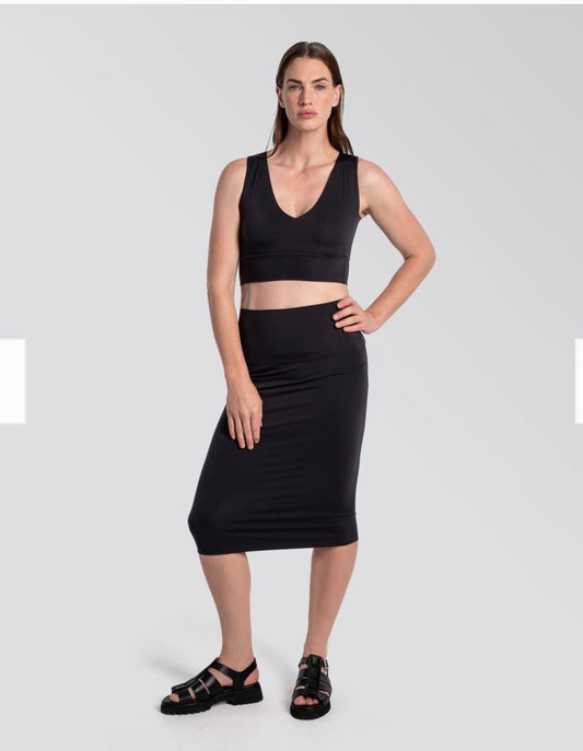 Epoque Evolution "The One Pencil Skirt in Black" (Size M)