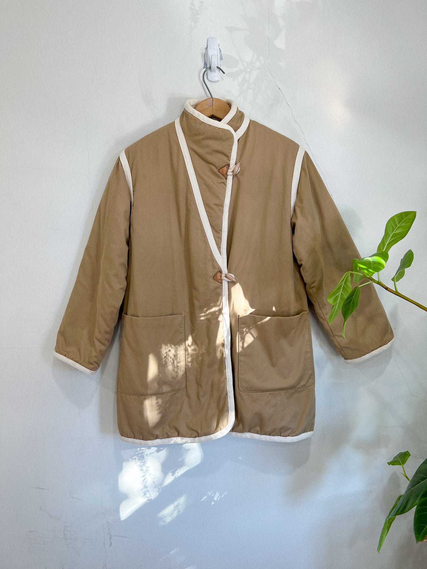 Vintage Sherpa Jacket (Size S/M)